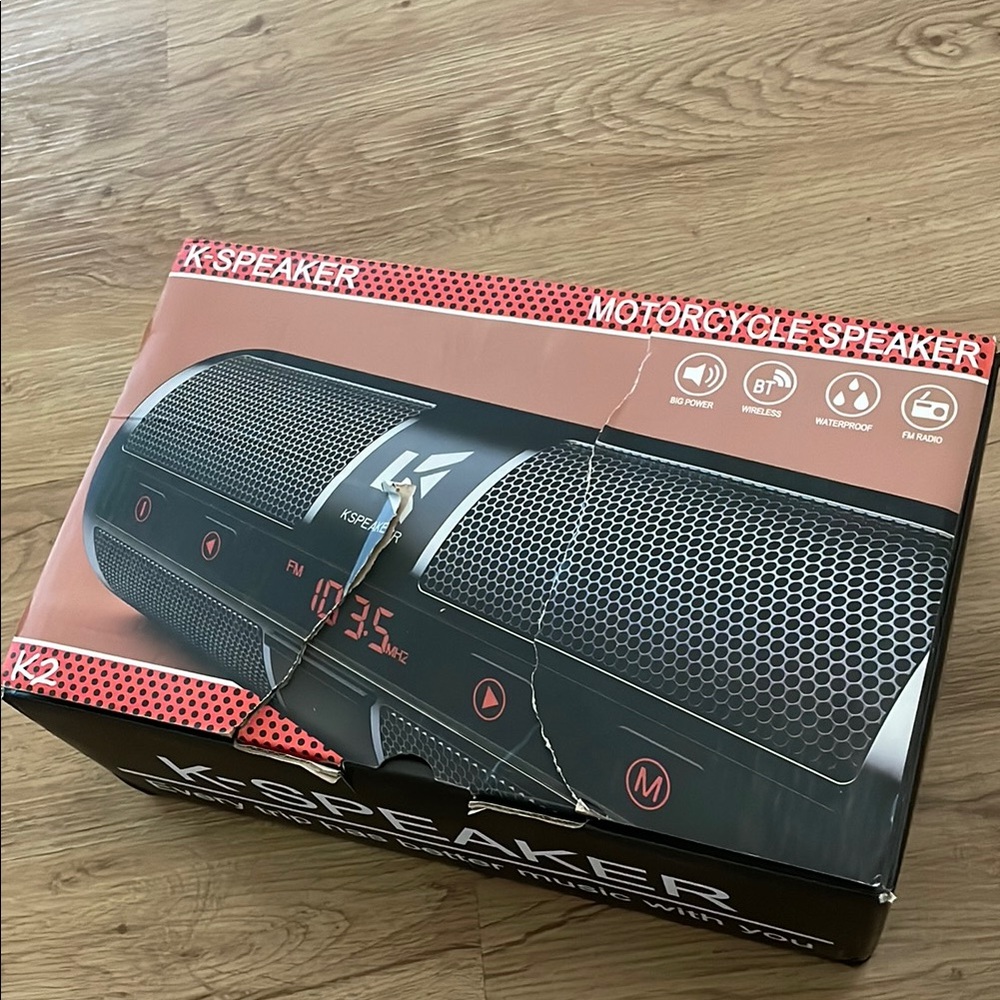 K-Speaker Motorcycle Speaker with Bluetooth